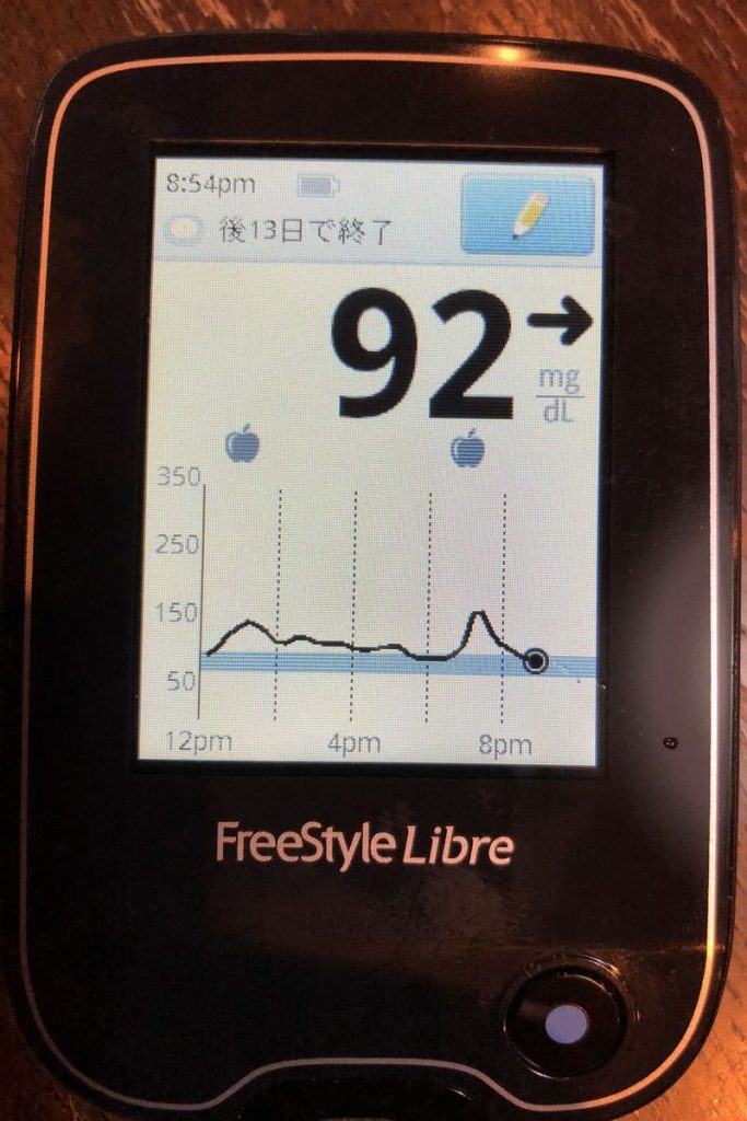 リブレで血糖測定の2日目｜注意点