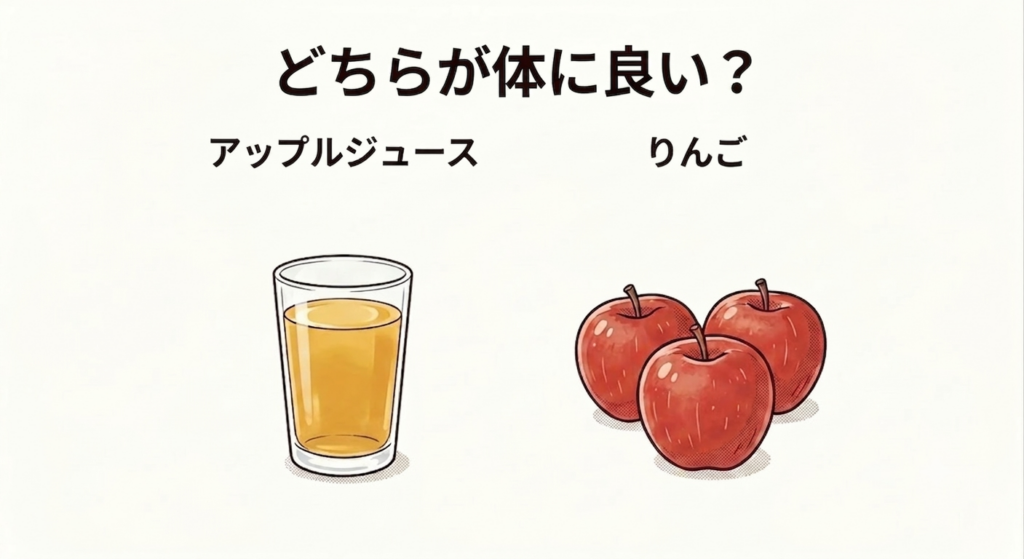 フルーツジュースは糖尿病に良くないのか？