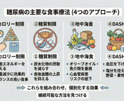 糖尿病の食事療法で最もオススメの食事療法