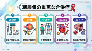 糖尿病の合併症の原因はグルコーススパイク
