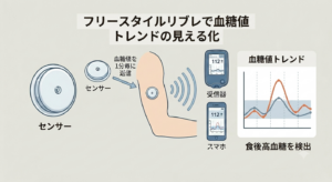 フリースタイルリブレで食後高血糖を防ぐ