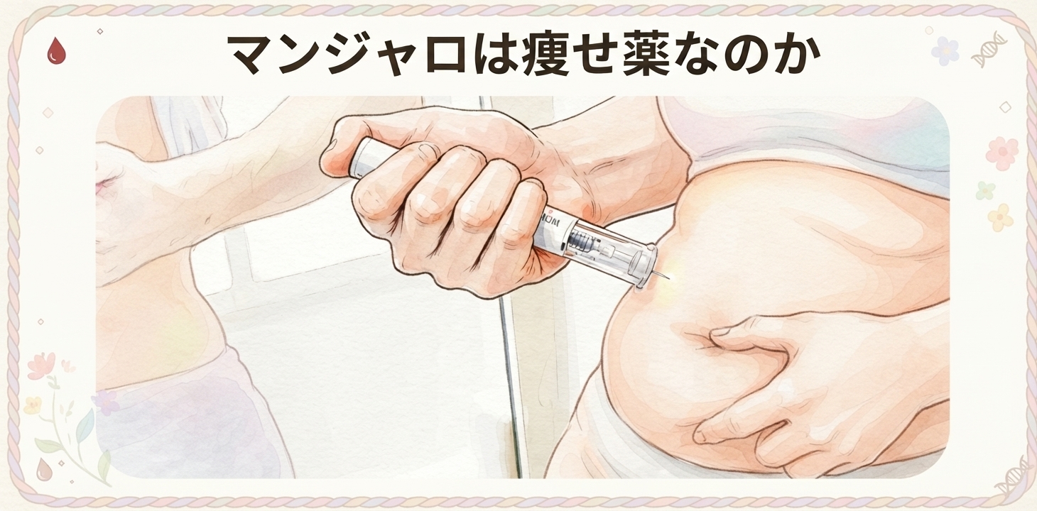 マンジャロは痩せ薬なのか？
